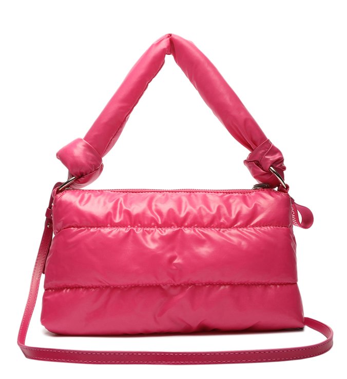 Bolsa Tiracolo Pequena Nylon 2 em 1 Pink Neon Bolsa Tiracolo Pequena Nylon 2 em 1 Pink Neon