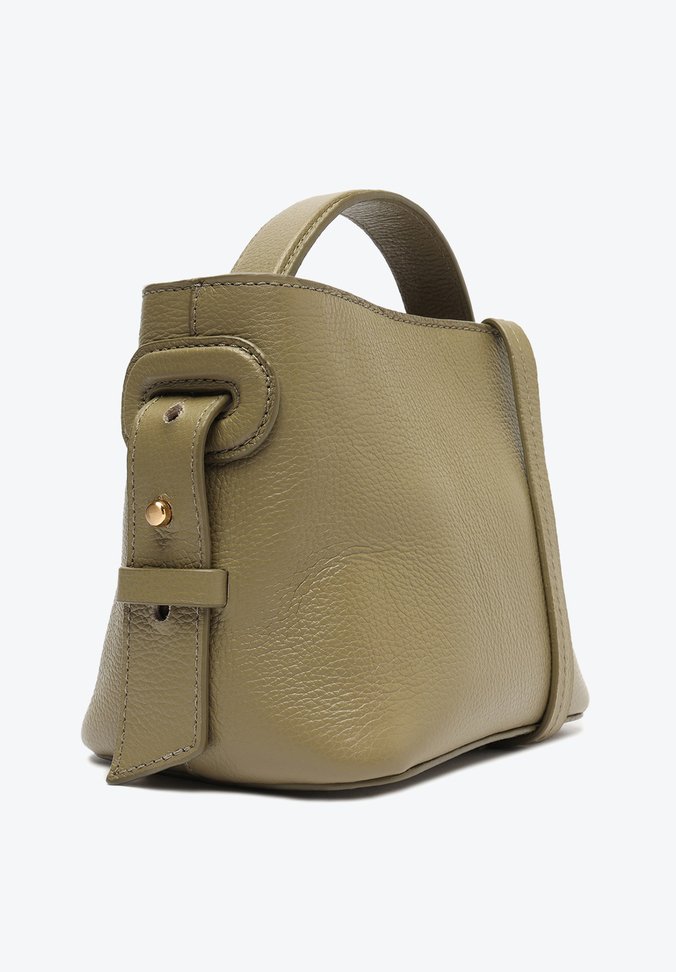 Bolsa Tiracolo Benji Couro Verde | Schutz