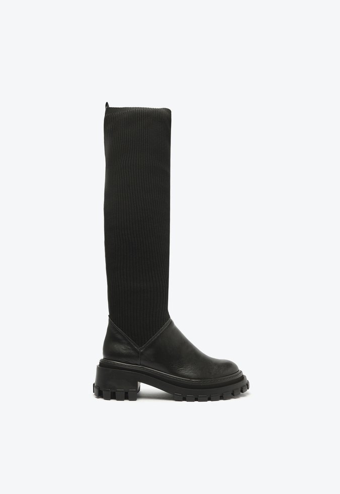 Bota schutz cano longo discount