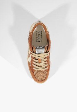 Tênis Ráfia Mix Marrom | Schutz