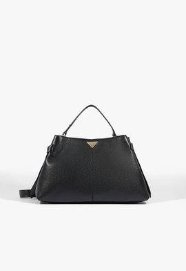 Bolsa Média Gilian Couro Preta