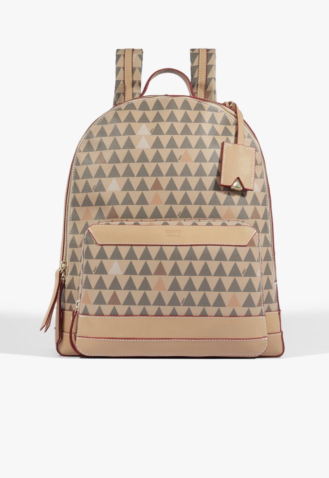Mochila New Triangle Jenny Bege