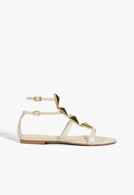 Rasteira Boho Triangle Off White