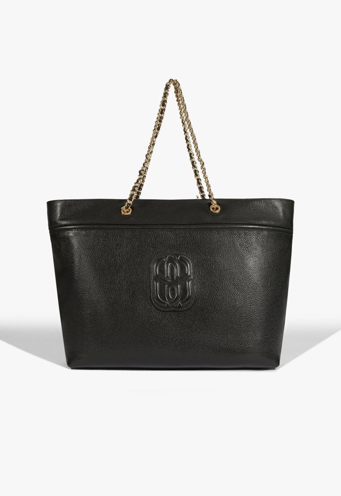 Bolsa Tote Belle Couro Preta