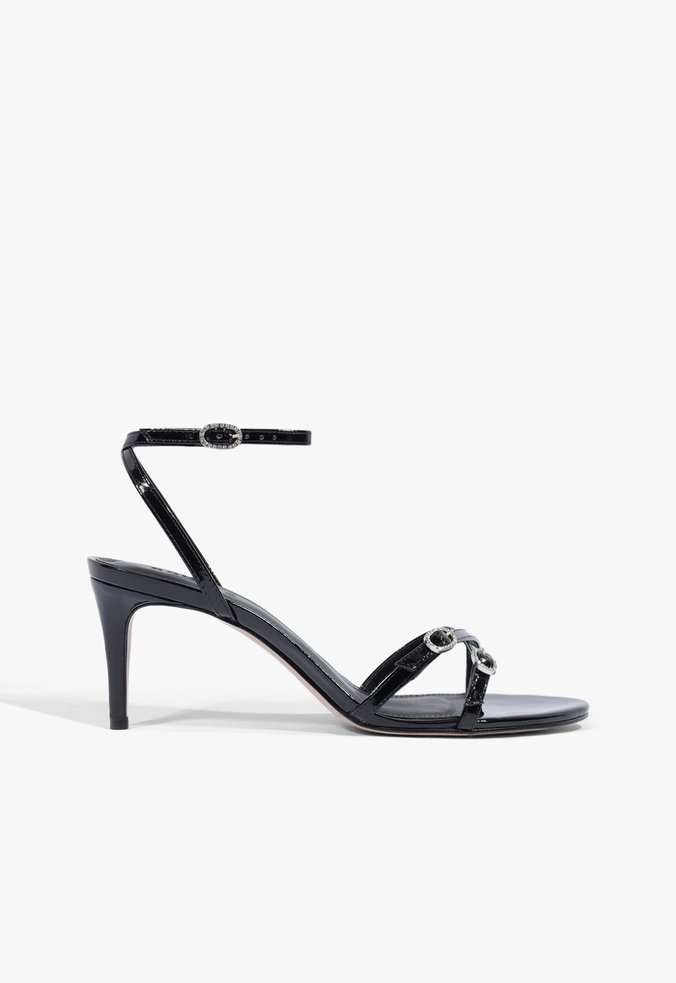 Sandália Verniz Classic Preta