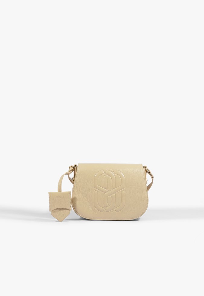 Bolsa Tiracolo Couro Nude