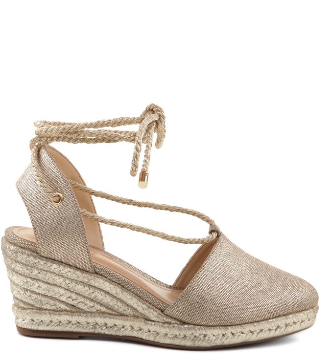 Espadrille Metalizado