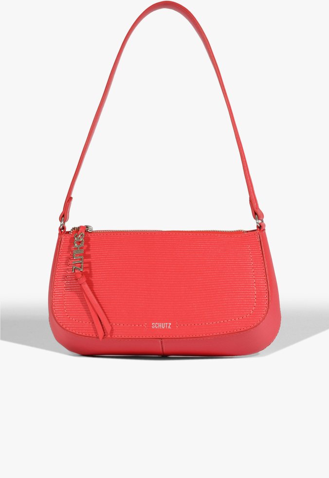 Bolsa Shoulder Tina Média Vermelha