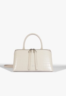 Bolsa Bowling Trix Pequena Couro Branca