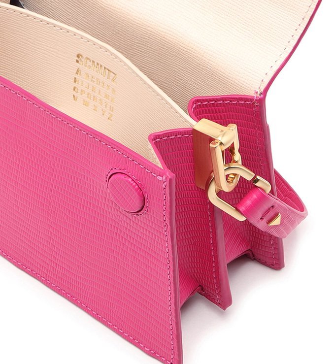 Crossbody A to Z Lezard Pink Crossbody A to Z Lezard Pink