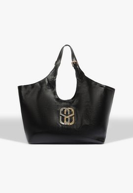 Bolsa Shopping Vegas Grande Couro Preta