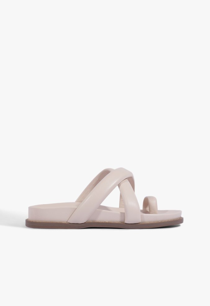Sandália Papete Gabriela Sporty Off White