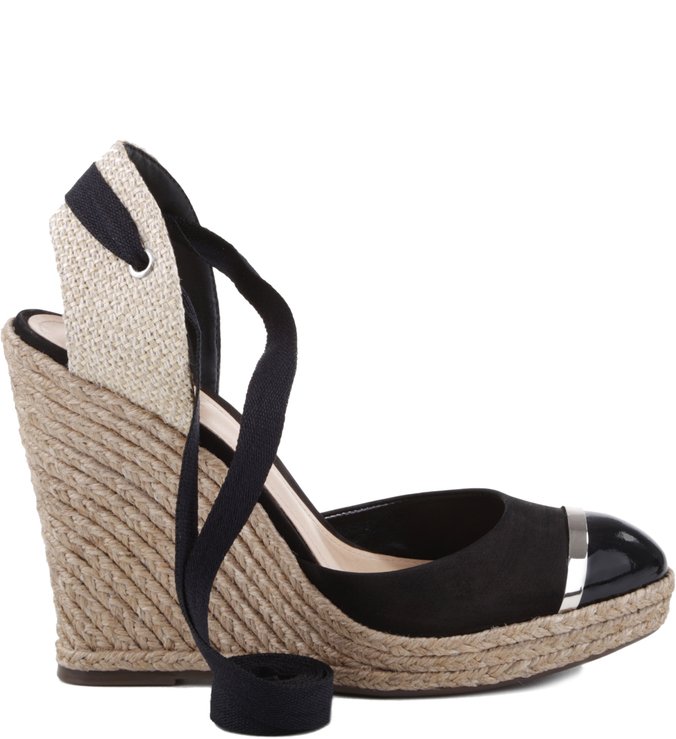 Espadrille Anabela Black
