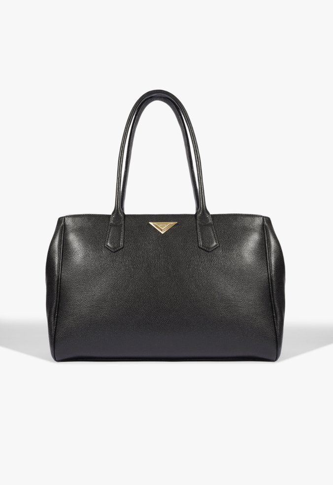 Bolsa Shopping Celline Couro Preta