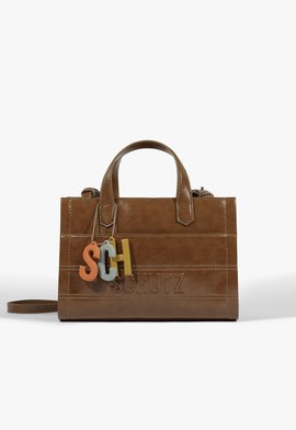Bolsa Tote Média Sian Marrom