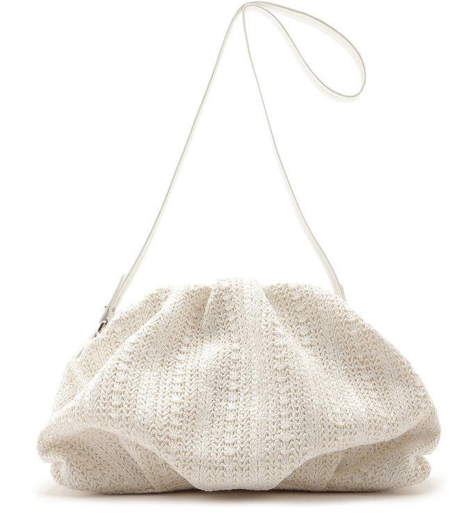MAXI CLUTCH AVRIL WHITE NATURAL MAXI CLUTCH AVRIL WHITE NATURAL