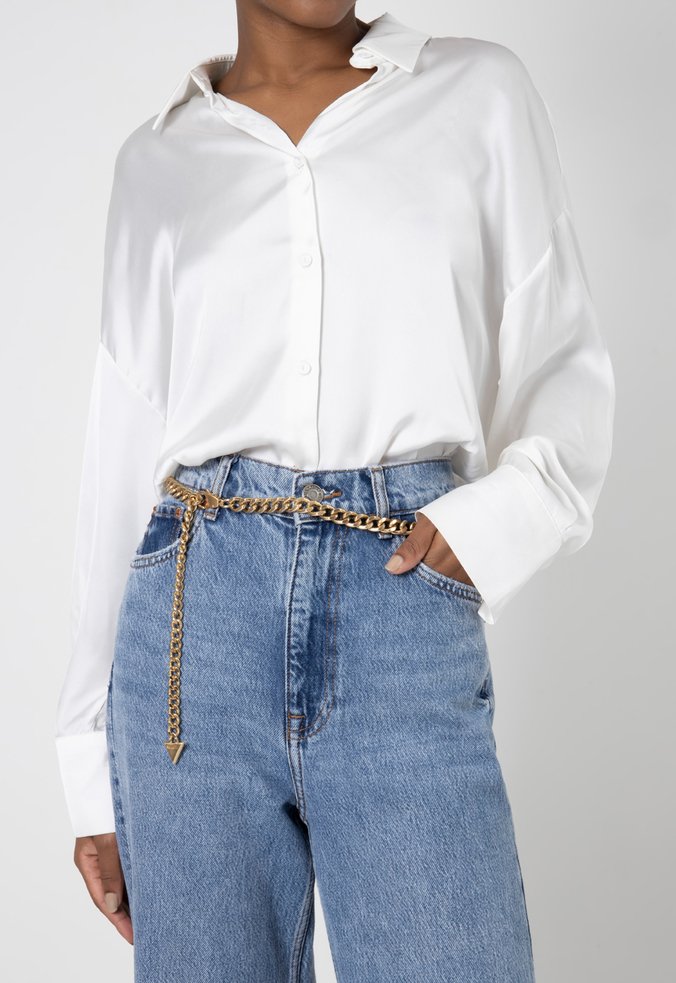 Cinto Corrente Body Chain Cher Dourado