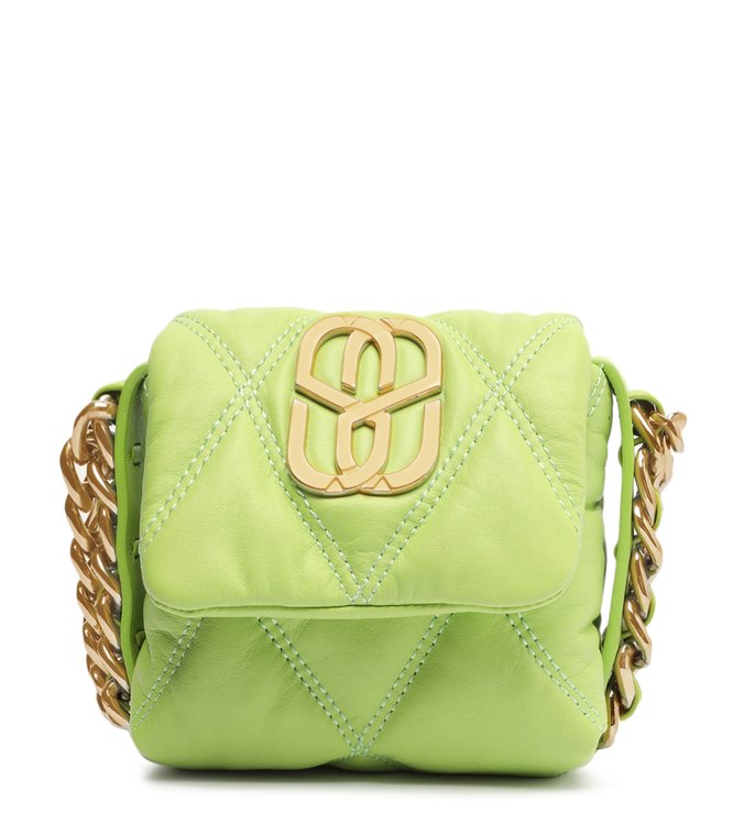 Pochete Maddie Couro Verde