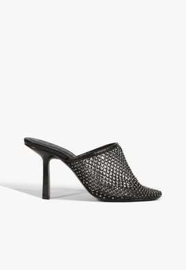 Mule Salto Médio Preta