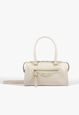 Bolsa Tote Verona Média Couro Branca