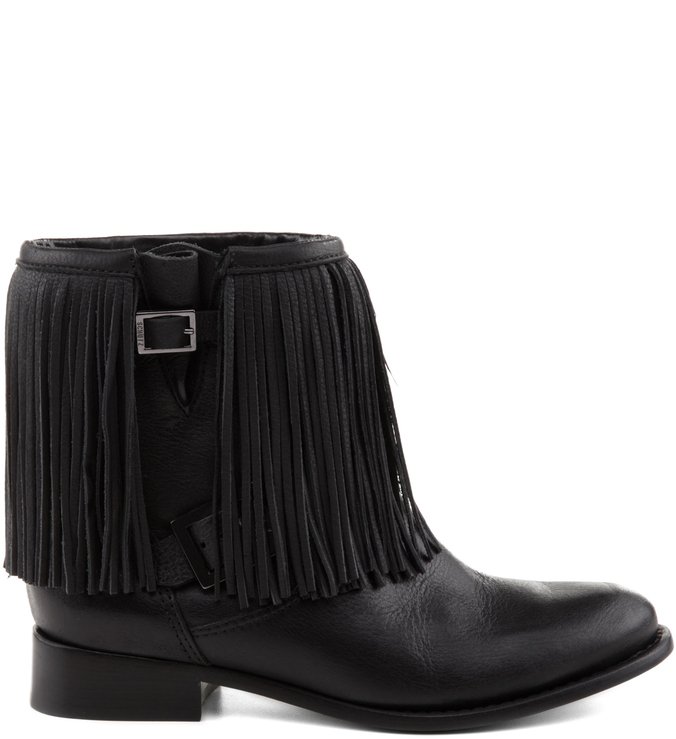 Bota Franjas Black Bota Franjas Black