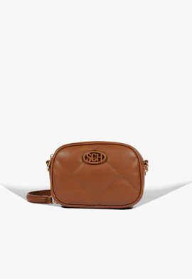 Bolsa Tiracolo Marina Pequena Marrom