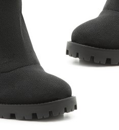 Sock Boot High Black