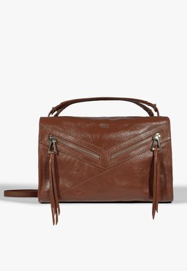 Bolsa Suri Média Couro Marrom