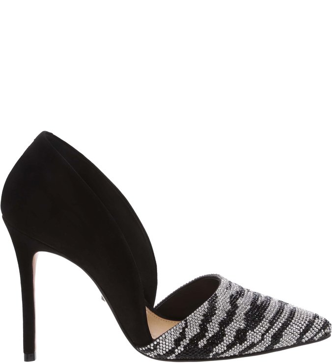 Scarpin Zebra Glam Black Scarpin Zebra Glam Black