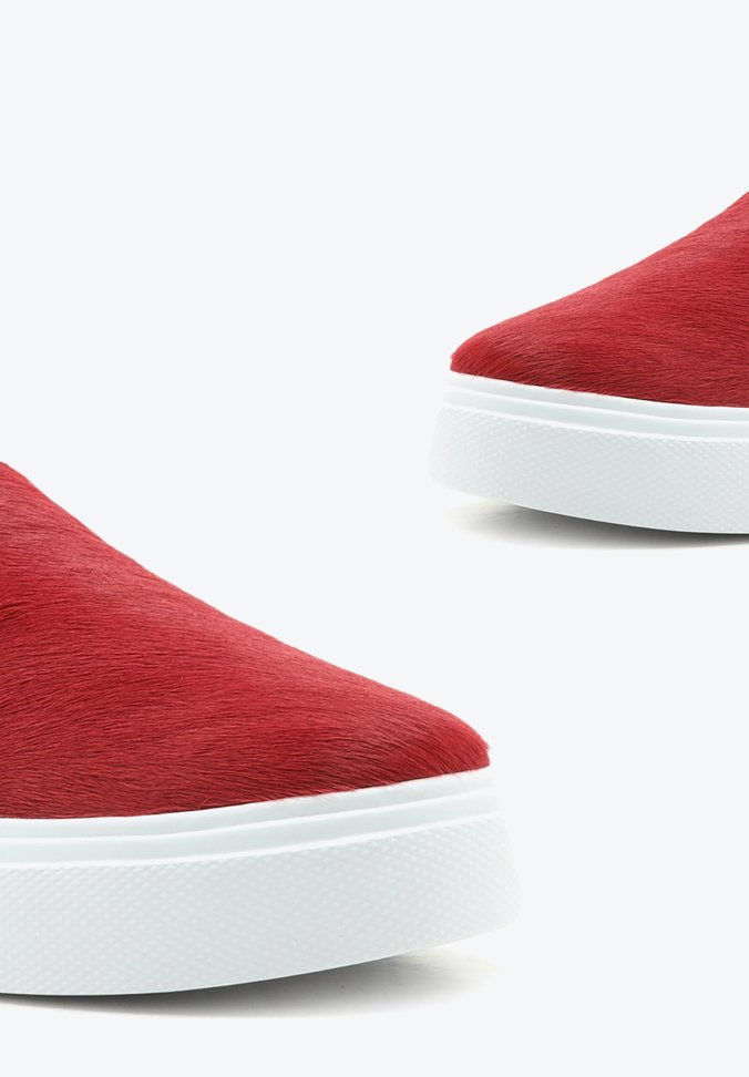 Tênis Slip On Vermelho Tênis Slip On Vermelho