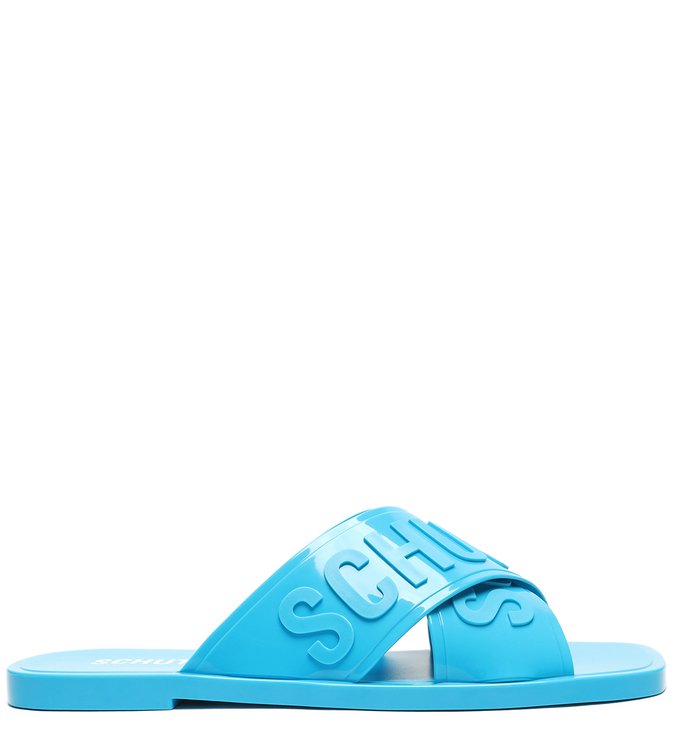 RASTEIRA DE X LOGO SCHUTZ JELLY Bright Azul