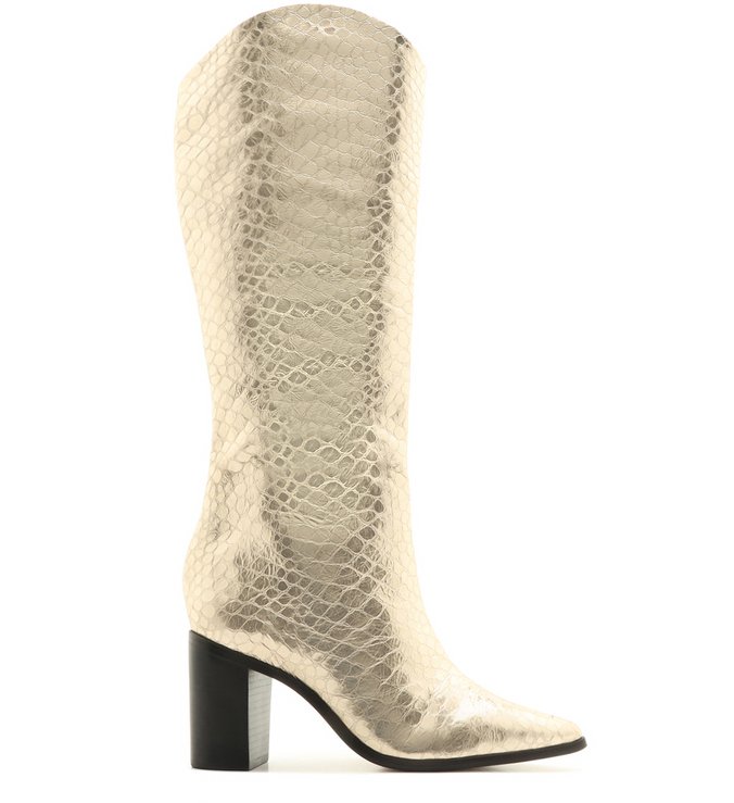 Bota Maryana Salto Croco Gold Bota Maryana Salto Croco Gold