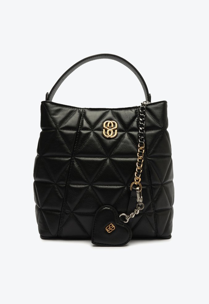 Bolsa Tote Grande The Love Bag Couro Preta