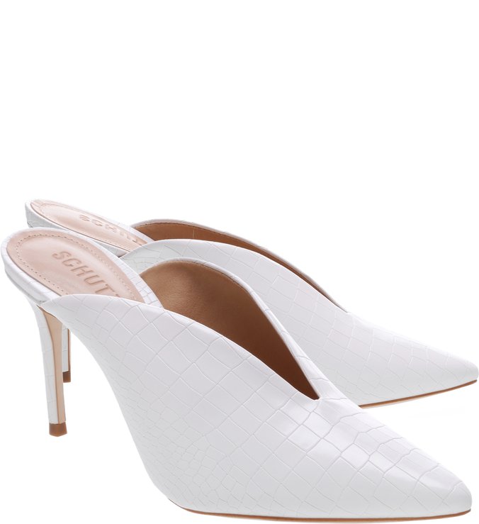 Mule sales branco schutz