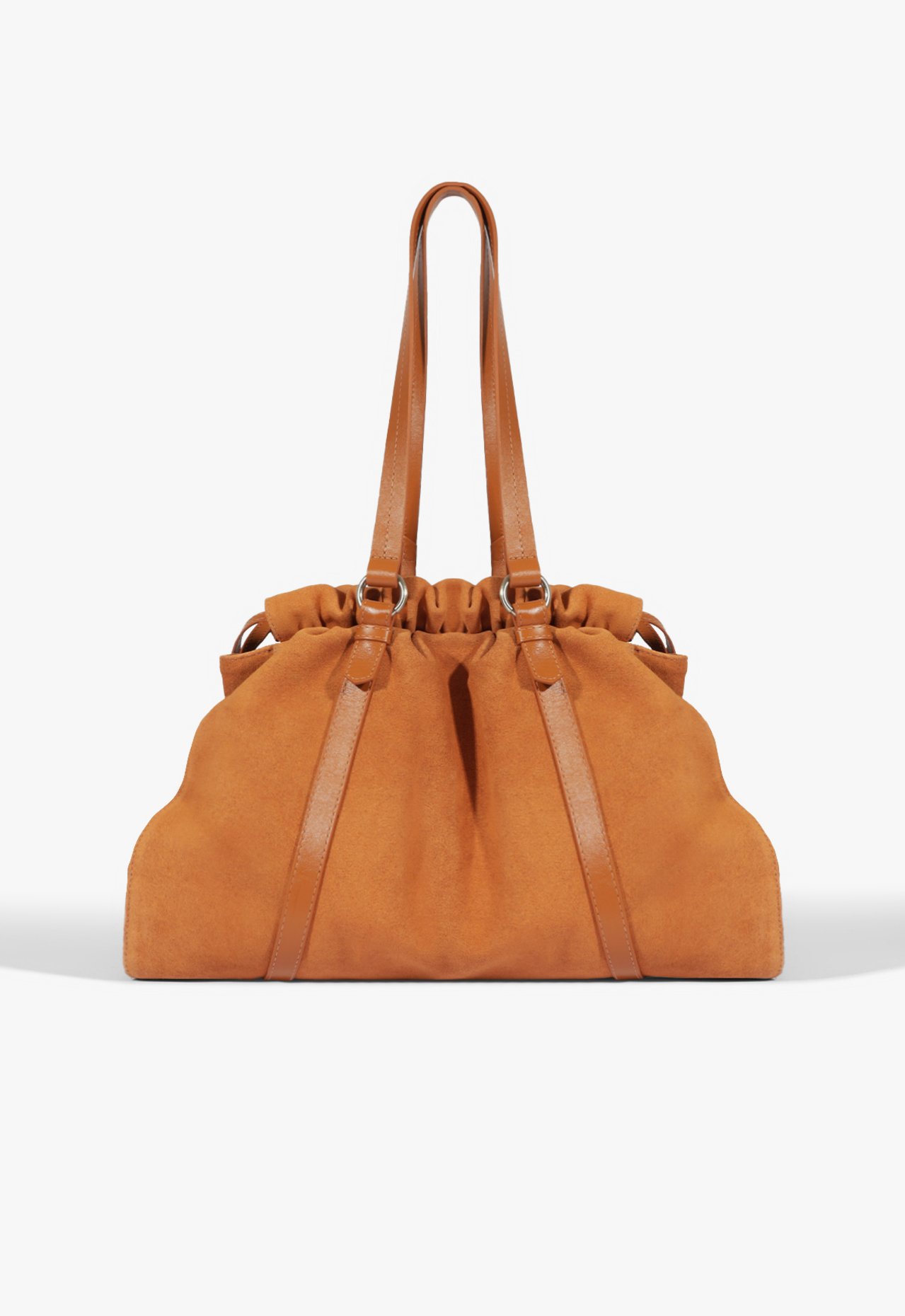Bolsa Maxi Tote Impact Camurça Marrom | Schutz