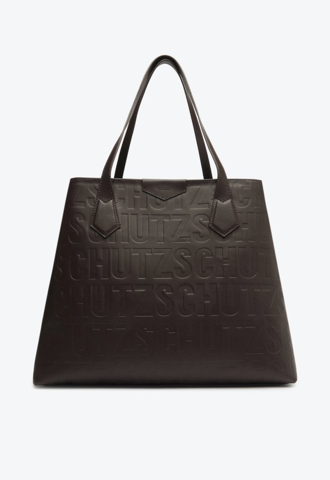 Bolsa Shopping Grande Trixie Marrom