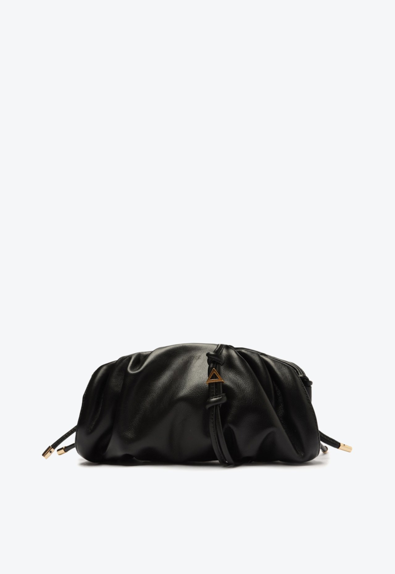 épine pouch Pocket bag black Bolsa Pouch Kaya Couro Preta | Schutz