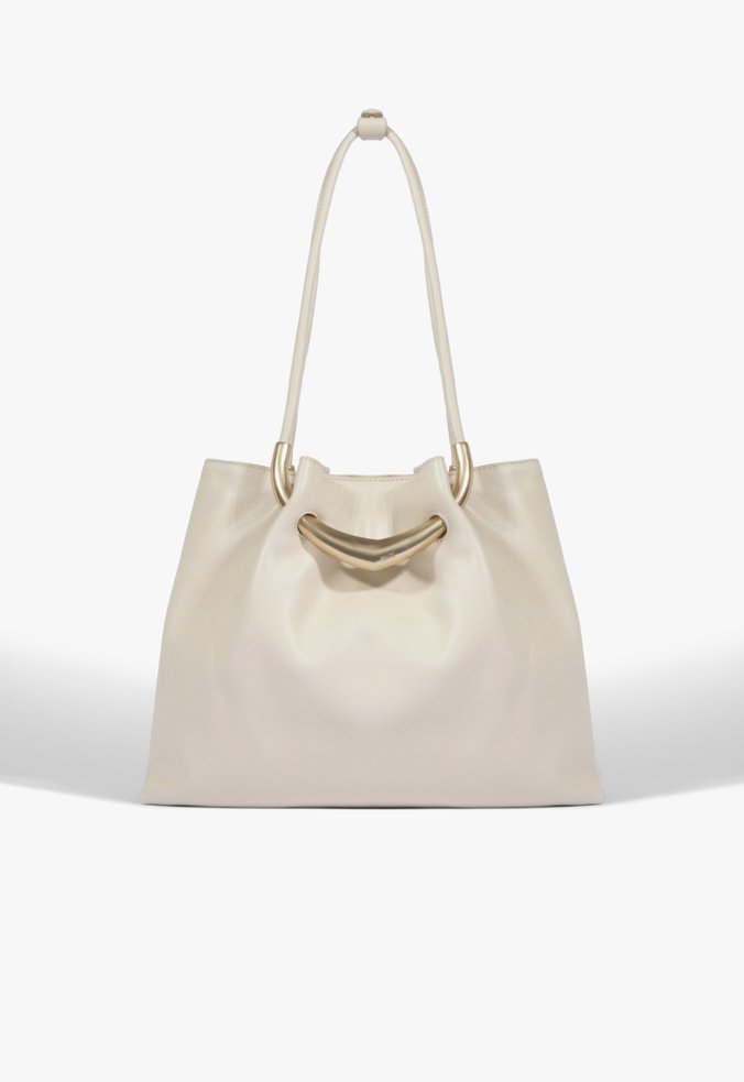 Bolsa Tote Jamie Couro Bege