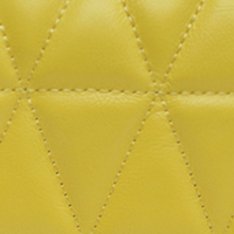 Bolsa Pequena Tiracolo 944 Matelassê Amarela Neon