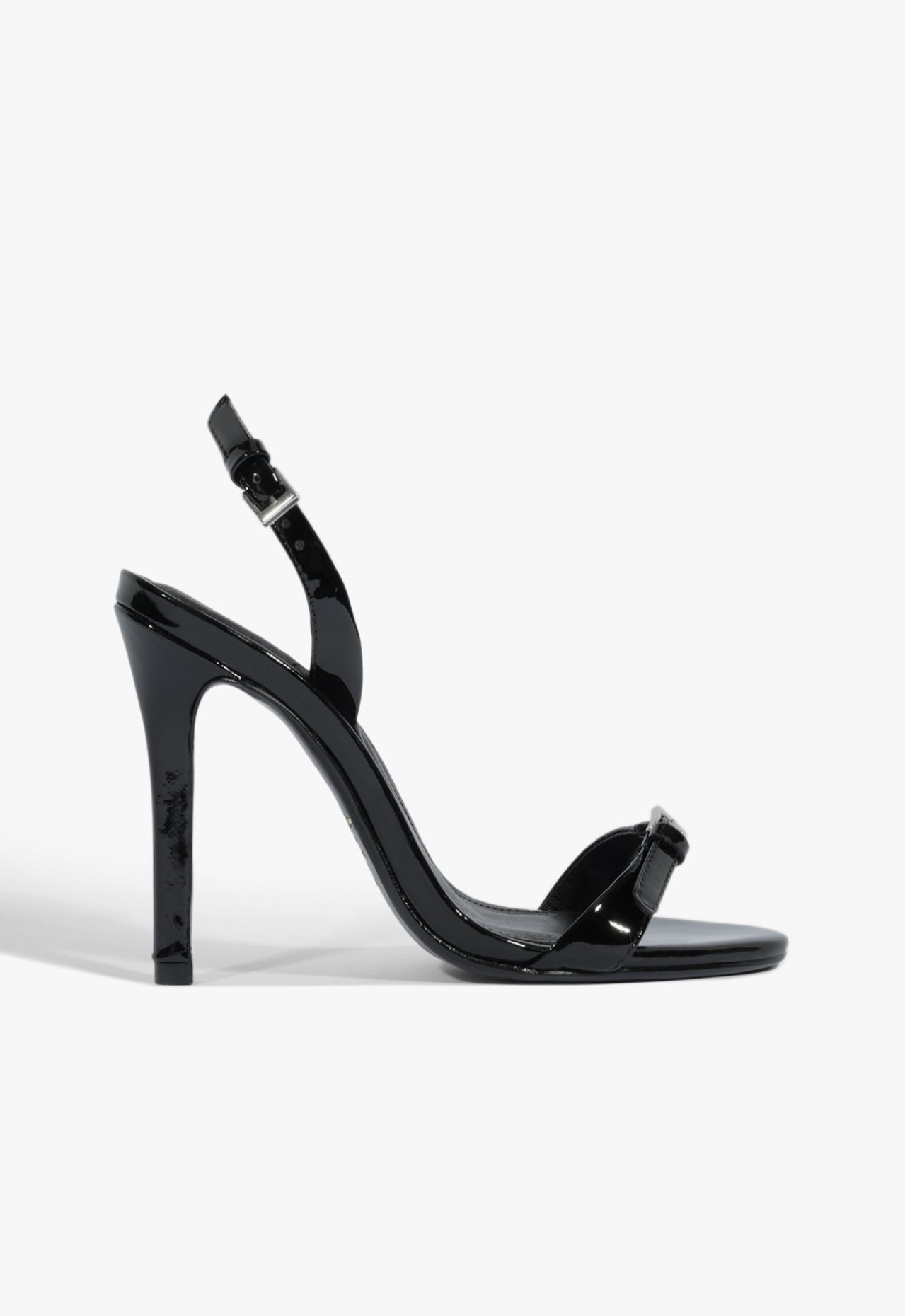 Sandália Salto Skye High Stiletto Verniz Preta | Schutz