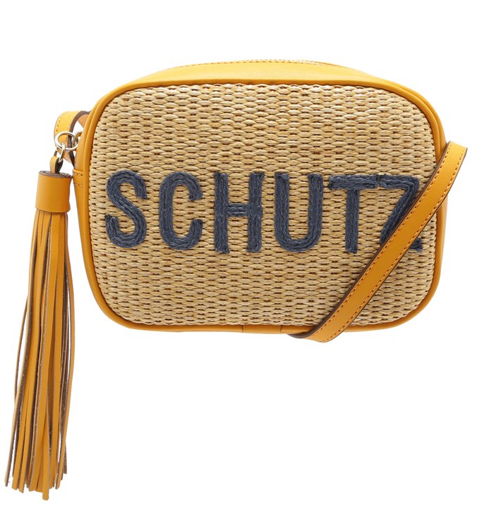 CROSSBODY KATE RÁFIA YELLOW CROSSBODY KATE RÁFIA YELLOW