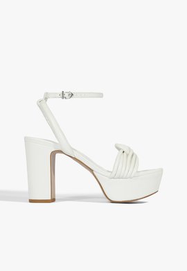 Sandália Plataforma Bosa Coura Branca