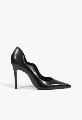 Scarpin Ophelia Couro Preto