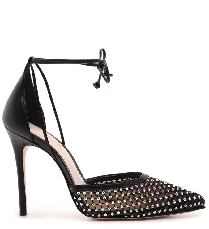 Scarpin Delicate Tela Glam Black Scarpin Delicate Tela Glam Black