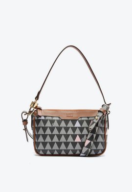 Bolsa Tiracolo Triangle Preta