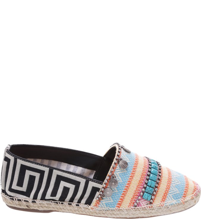 Espadrille Art Deco Black